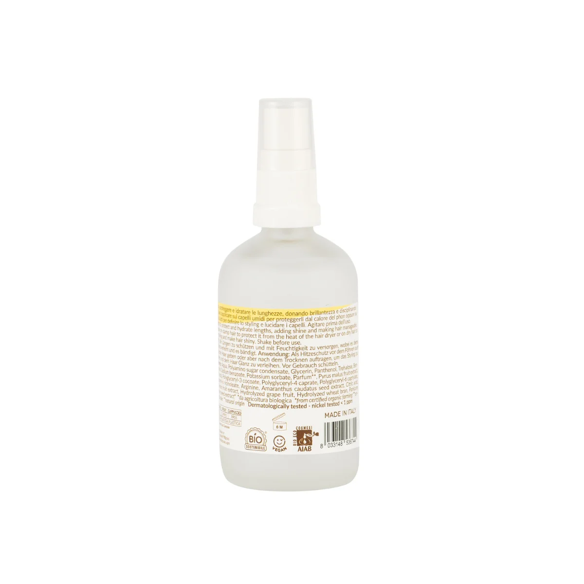 Officina Naturae Spray de proteção térmica para o cabelo (100 ml) - protege, hidrata e dá brilho