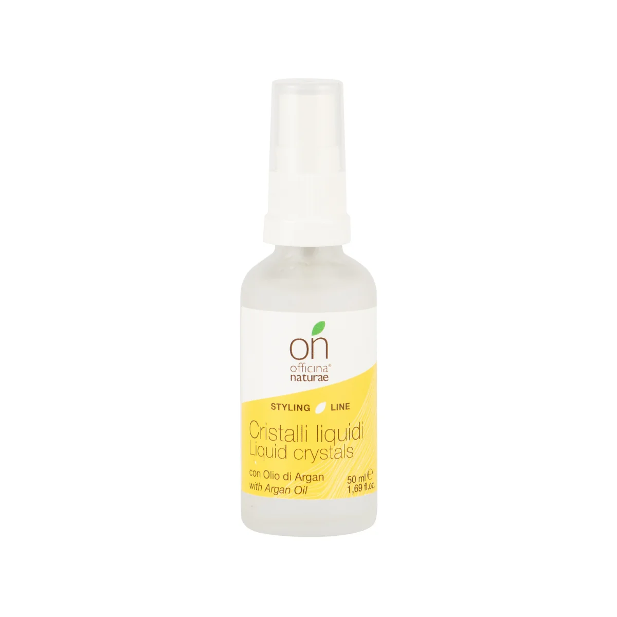 Officina Naturae Cristais líquidos para cabelos brilhantes e sedosos (50 ml) - eliminam as pontas duplas e o frizz