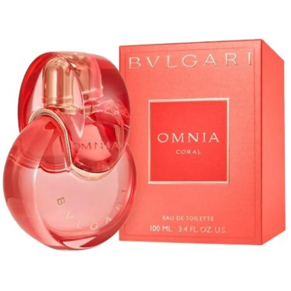 Omnia Coral água de toilette recarregável para mulheres 100 ml