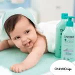 OnlyBio Leite corporal suave para crianças (300 ml) - para recém-nascidos e crianças mais velhas