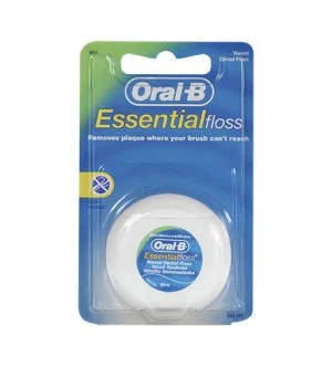 Oral-B Essential Floss fio dental encerado 50 m