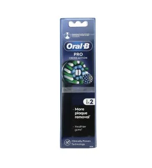 Oral-B Pro Cross Action cabeças de substituição 2 un. Black