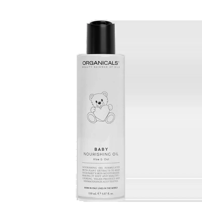 BABY Óleo Nutritivo Aloé & Aveia para a pele dos bebés 150 ml
