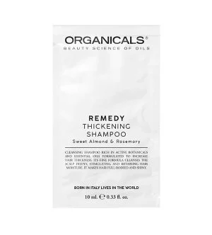 Organicals REMEDY Champô Espessante Amêndoa Doce & Alecrim para Cabelos Finos