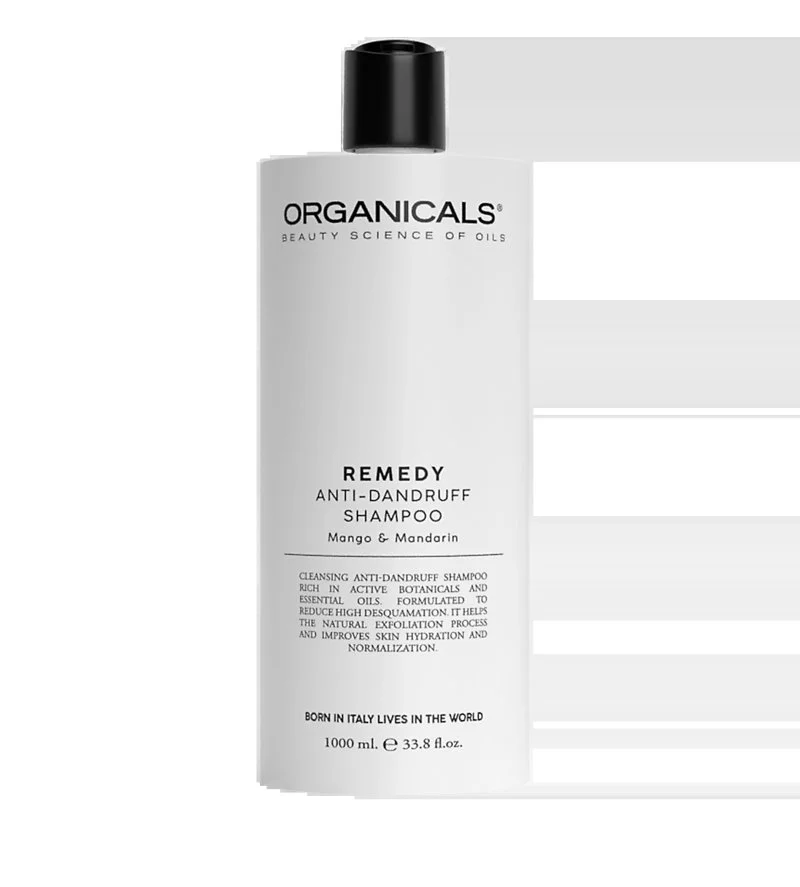 REMEDY Champô Anticaspa Manga & Mandarina Champô de Limpeza Anticaspa 1000 ml