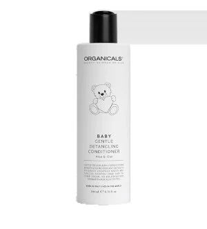 Organicals BABY Gentle Detangling Condicionador Aloe&Oat condicionador suave para bebés