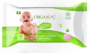 Organyc Guardanapos Sanitários Molhados BIO (60 pcs)