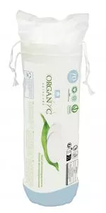 Organyc Esfregaços esfoliantes de algodão (70 pcs) - 100% algodão orgânico