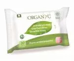 Organyc Toalhetes húmidos BIO para higiene íntima (20 pcs) - 100% algodão orgânico