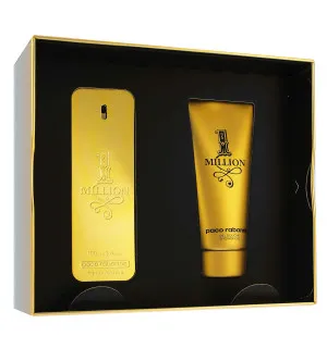 Conjunto de presente Paco Rabanne 1 Million para homens eau de toilette 100 ml + gel de banho 100 ml