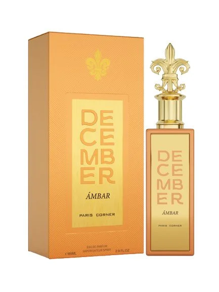 December Ambar U Água de Perfume 85 ml