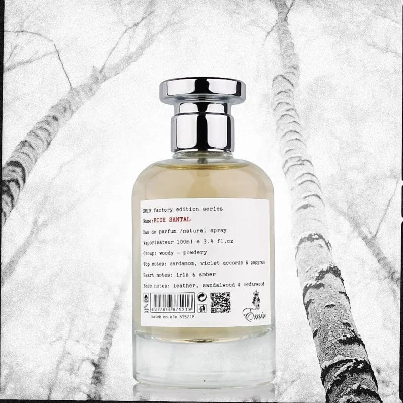 Rich Santal Emir Factory Edition Eau de Parfum Unissexo 100 ml