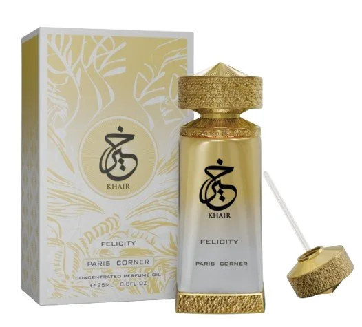 Khair Felicity óleo de perfume concentrado feminino 25 ml