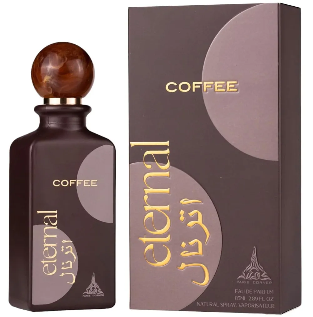 Água de parfum unissex Paris Corner Eternal Coffee 85 ml