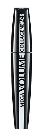 Paris Mega Volume Collagene máscara de pestanas para volume Extra Black 9 ml
