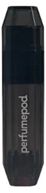 Perfume Pod atomizador de perfume recarregável Preto 5 ml preto