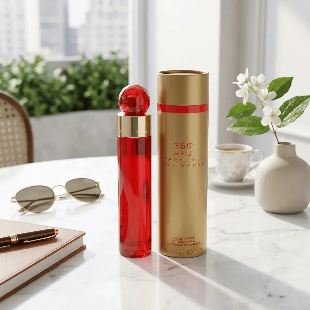 360° Red For Women eau de toilette para mulheres 100 ml