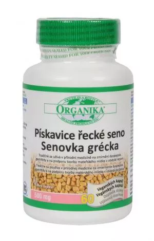 Organika Feno-grego 500 mg, 60 cápsulas