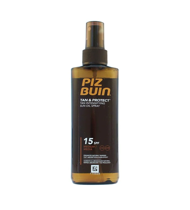 Tan & Protect óleo protetor acelerador do bronzeado SPF 15 150 ml
