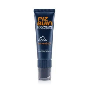 Piz Buin Mountain 2 em 1 (Creme solar + Batom) SPF 50+