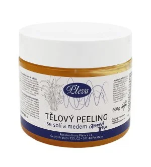 Pleva Esfoliante Corporal com Mel e Sal (Capim-limão) esfoliante corporal com sal e mel (capim-limão) 300 g
