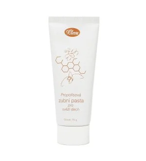 Pleva Toothpaste with Propolis pasta dentífrica de própolis para hálito fresco 75 g