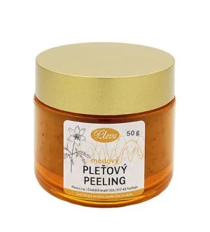 Pleva Skin Peeling With Honey peeling facial de mel 50 g