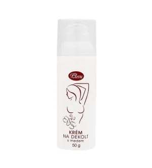 Pleva Decolletage Cream with Honey creme para o decote com mel 50 g