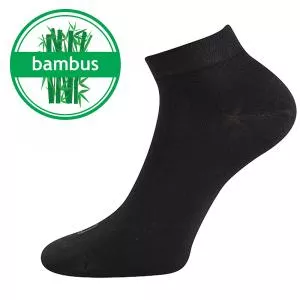 Lonka Meias de bambu preto baixo