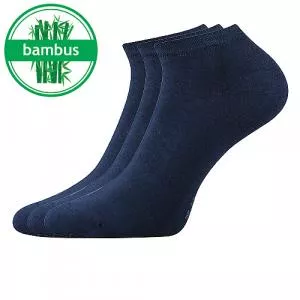 Lonka Meias baixas de bambu azul escuro