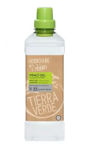 Tierra Verde Gel de lavagem para têxteis desportivos com óleo essencial de eucalipto BIO 1 l