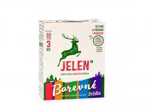 Jelen detergente em pó para roupas coloridas 3 kg