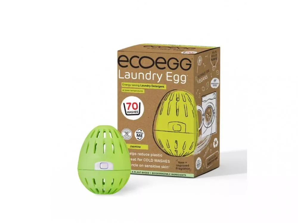 Ecoegg Lavagem de ovos - 70 lavagens - para roupa branca Jasmim