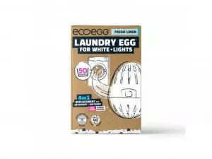 Ecoegg Ovo de lavagem para roupa branca para 50 lavagens de algodão fresco