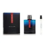 Luna Rossa Ocean EDT recarregável 100 ml + EDT MINI 10 ml M 110 ml