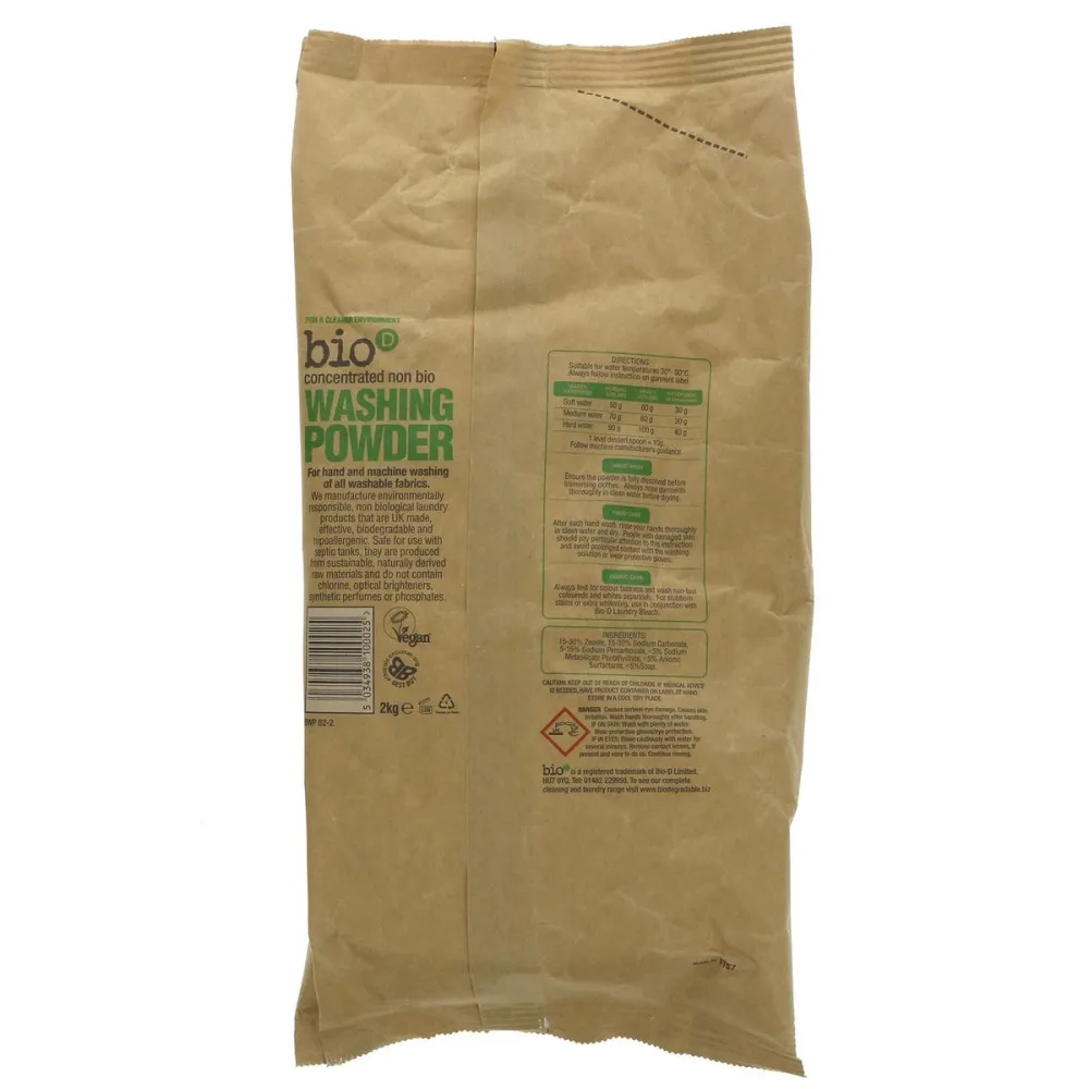 Bio-D Pó de lavagem hipoalergénico (2 kg)