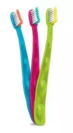 Preserve Escova de dentes para crianças (macia) - verde - feita de copos de iogurte reciclados