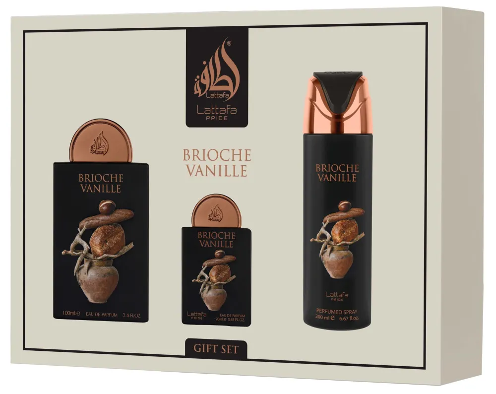 Pride Brioche Vanille EDP 100 ml + EDP 20 ml + DEO em spray 200 ml UNISEX 1 ks