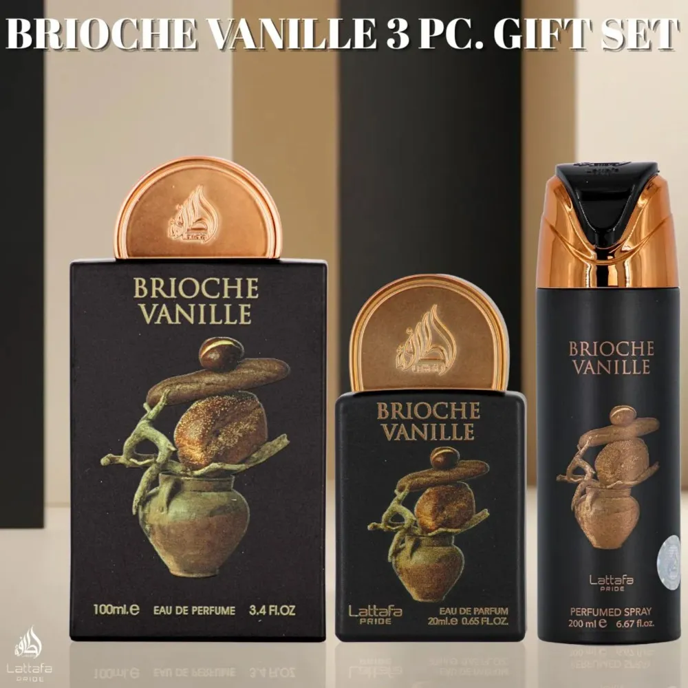 Pride Brioche Vanille EDP 100 ml + EDP 20 ml + DEO em spray 200 ml UNISEX 1 ks