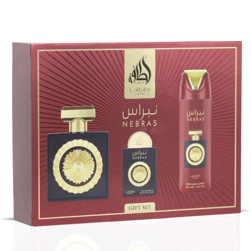 Pride Nebras EDP 100 ml + EDP 20 ml + DEO em spray 200 ml UNISEX 1 ks