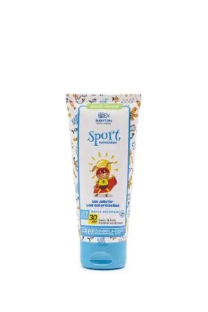 Babyton Protetor solar natural SPORT 100 ml SPF 30