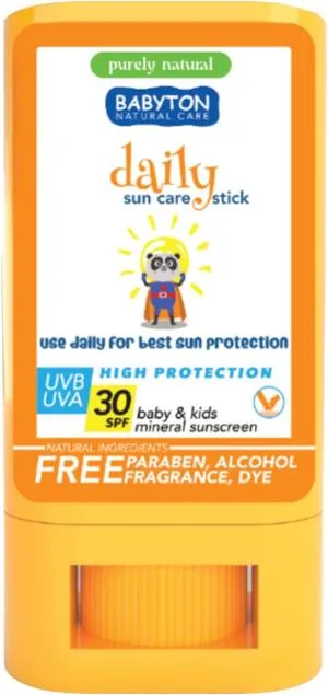 Babyton Protetor solar natural em stick 20 g