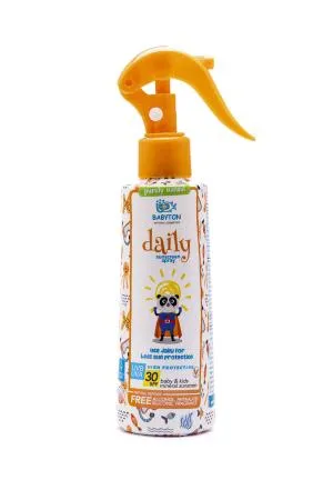 Babyton Protetor solar natural em spray 200 ml SPF 30