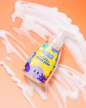 Babyton Sabonete de mãos em espuma natural Natural 350 ml