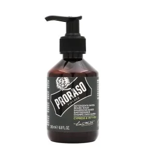 PRORASO Cypress & Vetyver champô para barba