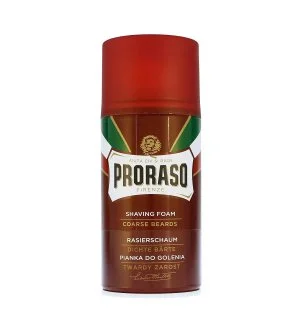 PRORASO Coarse Beards espuma de barbear para barba dura
