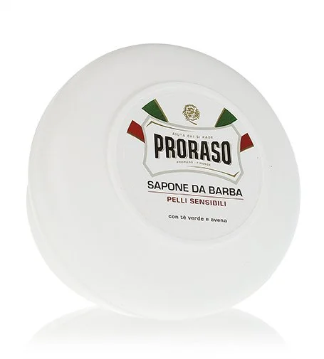 White sabão de barbear para pele sensível 150 ml
