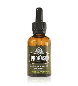 PRORASO Cypress & Vetyver óleo para barba