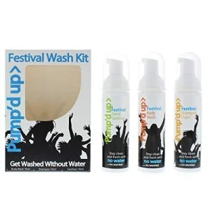 Pump’d UP 99% Kit Desinfetante (champô desinfetante, gel de banho e desinfetante para as mãos) 3*70 g