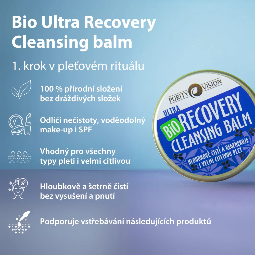 Purity Vision Bálsamo de Limpeza Ultra Recovery (70 ml) - também para pele muito sensível